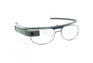 Thin metal frames for Google Smart Glasses.